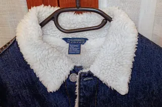 Cazadora vaquera ZARA forro borreguillo