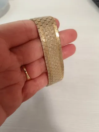 Pulsera chapada oro 18k