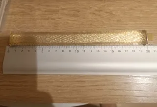 Pulsera chapada oro 18k