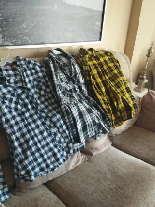 3 Camisas de Cuadros
