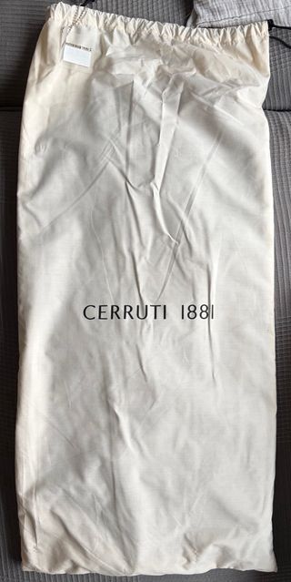 Bolsa de viaje de cuero Cerruti 1881