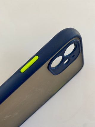 Custodia iPhone 11 Blu Trasparente