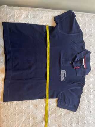 Polo Lacoste Azul Talla L