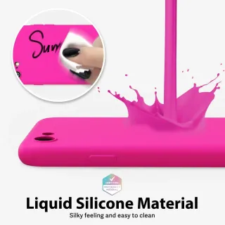 Custodia in silicone per iPhone SE 2022/SE 2020/8/7