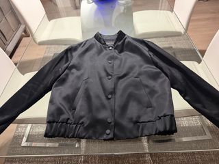 Bomber Massimo Dutti Negra