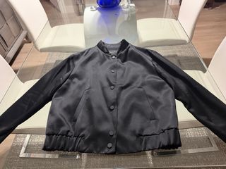 Bomber Massimo Dutti Negra