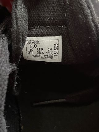 Zapatillas Vans Negras