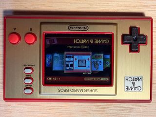 Game & Watch Super Mario Bros. Nintendo Dorado