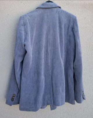 Benetton Blazer Pana Azul mujer 44