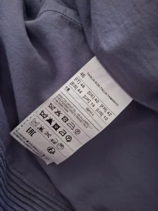 Benetton Blazer Pana Azul mujer 44