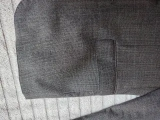 Chaqueta de traje gris hombre