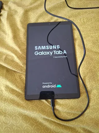 Tablet Samsung Negra Pantalla Rota