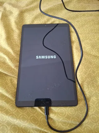 Tablet Samsung Negra Pantalla Rota