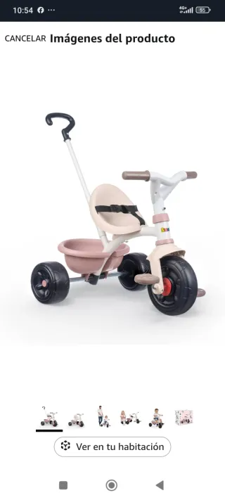 Triciclo Smoby Be Fun 2 en 1