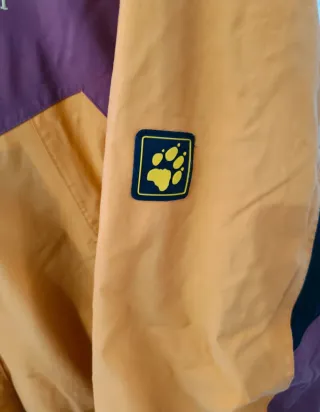 Chaqueta Técnica Jack Wolfskin Naranja y Roja