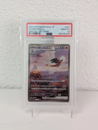 Charizard Ex 201 PSA 10 SV2a Japonés