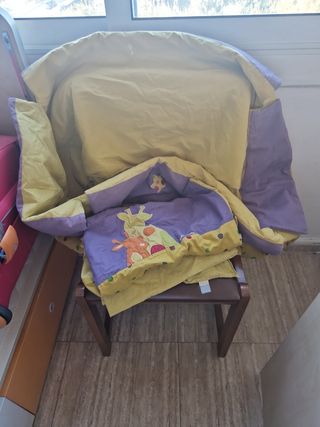 Funda, Sábana y Colcha Minicuna