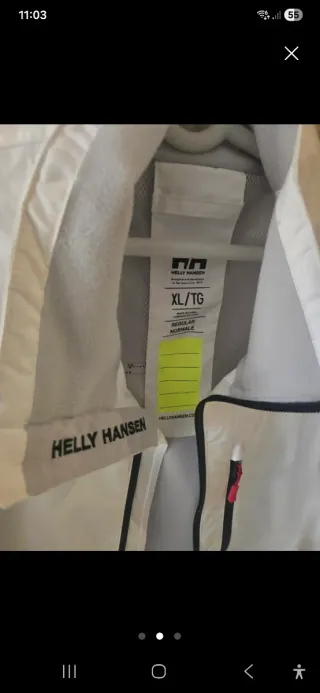 Chaqueta Helly Hansen XL Blanca