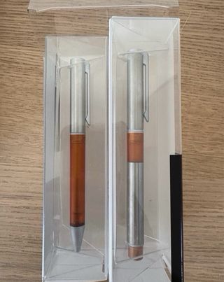 A ESTRENAR! Pluma + bolígrafo Inoxcrom Arena