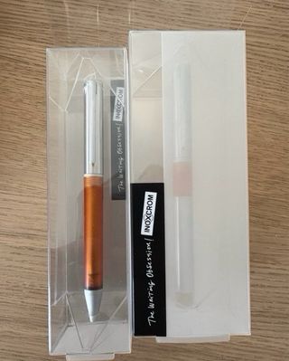 A ESTRENAR! Pluma + bolígrafo Inoxcrom Arena