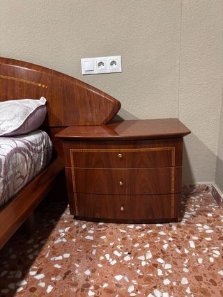 Conjunto Muebles Matrimonio Madera