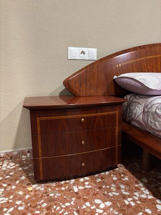 Conjunto Muebles Matrimonio Madera