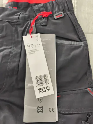Pantalón de trabajo Würth Modyf gris antracita