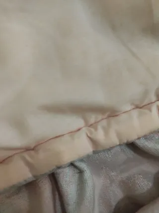 Colcha/Edredón Raso Cama Grande Gris/Rosa