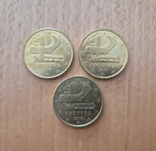 1 Moneda 50 céntimos Andorra