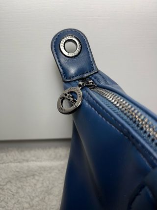 Bolso Longchamp Piel Azul Marino