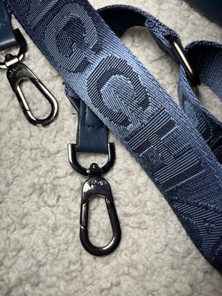 Bolso Longchamp Piel Azul Marino