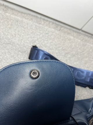 Bolso Longchamp Piel Azul Marino