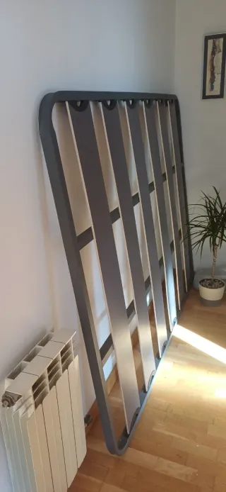 Somier cama doble Gris