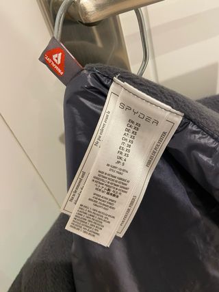 Chaqueta fina Spyder