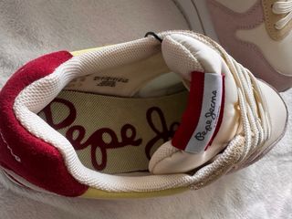 Zapatillas Pepe Jeans Beige y Rosa