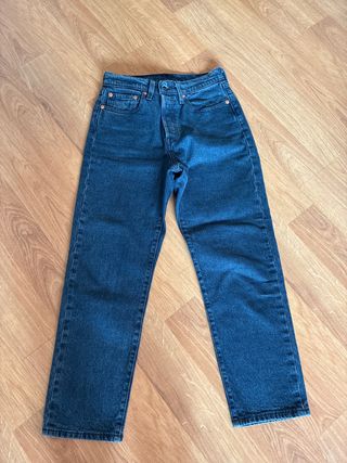 Levi's 501 Mujer Talla 26/26 en azul marino