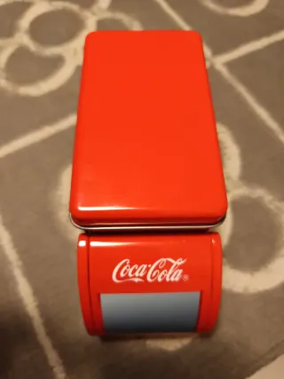 Caja metálica Coca-Cola camión Navidad