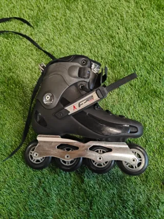 Patines en línea negros