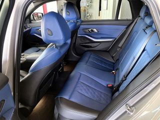 BMW Serie 3, 330d 2022 Cuero Azul