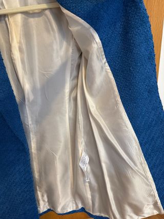 Americana Zara Azul Texturizada