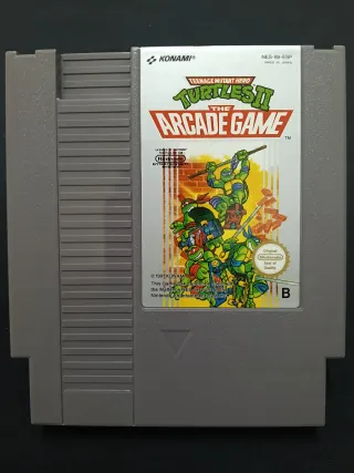 Teenage Mutant Hero Turtles II:The Arcade Game NES