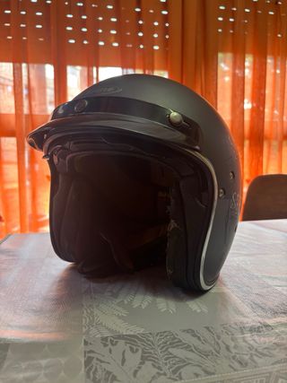 Casco Moto Negro Shiro
