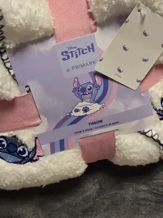Manta Lilo & Stitch borreguito