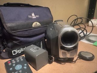 Videocámara Samsung MiniDV + Accesorios