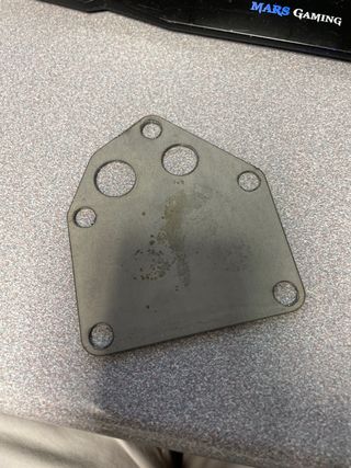 Chapa metálica cortada a láser