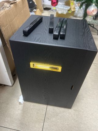 Humidificador Marvero Escritorio Luz Cedro