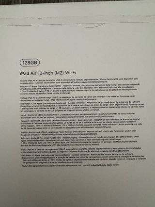 iPad Air 13 128GB azul cielo