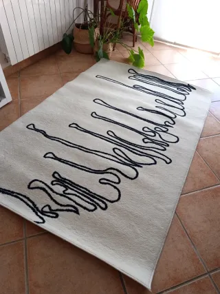 Alfombra Diseño Abstracto 195x130 cm