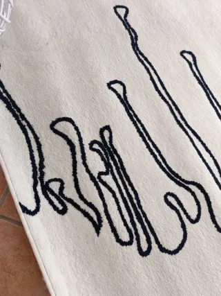 Alfombra Diseño Abstracto 195x130 cm