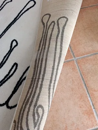 Alfombra Diseño Abstracto 195x130 cm